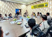 Ops Mantap Praja Mansinam 2024, Tim Asistensi Polda Papua Barat Kunjungi Polres Kaimana