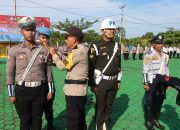 Polres Teluk Bintuni Gelar Apel Pasukan Pengamanan Natal 2024 dan Tahun Baru 2025