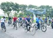 Gowes Bersama dan Pengecekan Lingkungan Pangkalan, Sinergi Sehat Jajaran Puspenerbal