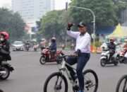 Jaga Kebugaran Fisik, Danlantamal V Pimpin Gowes Bersama