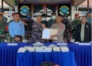 Lanal Nunukan Koarmada II Gagalkan Penyelundupan 11,5 Kg Sabu Asal Malaysia di Perairan Karang Unarang