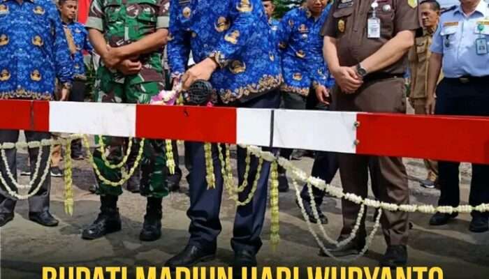 Peresmian JPL 3 Titik oleh Bupati Madiun Demi Keselamatan Warga Kabupaten Madiun