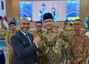 Rektor UHT Hadiri Kuliah Tamu Menteri Transmigrasi RI di Institut Teknologi Sepuluh Nopember Surabaya ITS: Bahas Transmigrasi untuk Generasi Emas Indonesia
