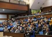 Rektor Universitas Hang Tuah Hadiri Pelantikan Rektor Baru Universitas Airlangga Periode 2025–2030