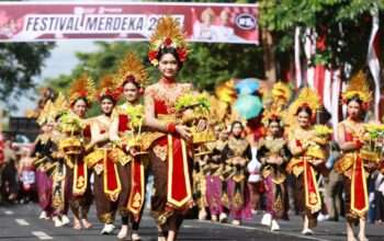 Keragaman Budaya Nusantara Tampil dalam Karnaval Kebangsaan Banyuwangi