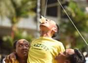 Wali Kota Kediri Bersama Pegawai Pemkot Ikut Meriahkan Lomba Peringatan HUT RI Ke-80