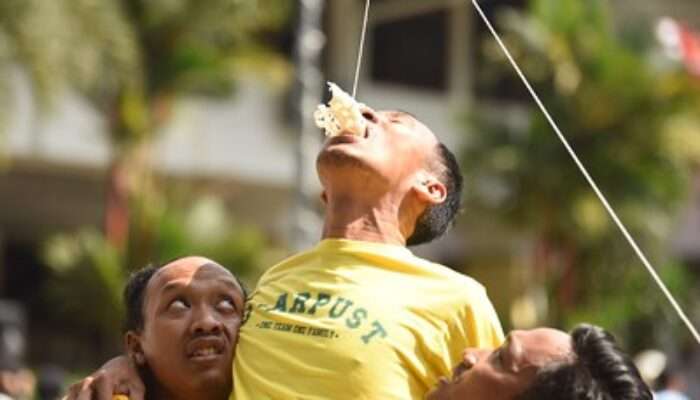 Wali Kota Kediri Bersama Pegawai Pemkot Ikut Meriahkan Lomba Peringatan HUT RI Ke-80