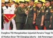 Pergantian Pangdam XVIII Kasuari dari Mayjen TNI Jimmy Ramoz Manalu ke Mayjen Christian Kurniato Tehuteru