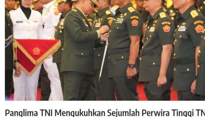 Pergantian Pangdam XVIII Kasuari dari Mayjen TNI Jimmy Ramoz Manalu ke Mayjen Christian Kurniato Tehuteru
