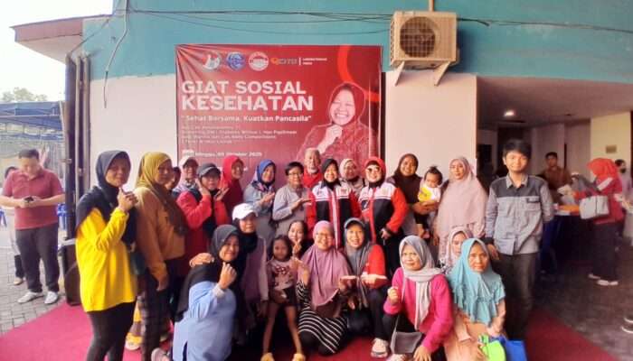 Adakan Giat Sosial Kesehatan PRBIJ ( Pro Rakyat Bersatu Indonesia Jaya ) di Gayung PTT Surabaya