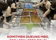 Komitmen Dukung MBG 600 Lebih SPPG Polri Sesuai Standar