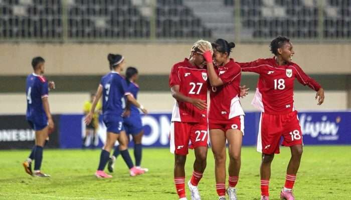 Dilaga Uji Coba Timnas Putri Indonesia Gilas Nepal 2-1