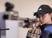 Sumbang Emas dari Nomer Menembak 10 M Air Rifle Beregu Putri