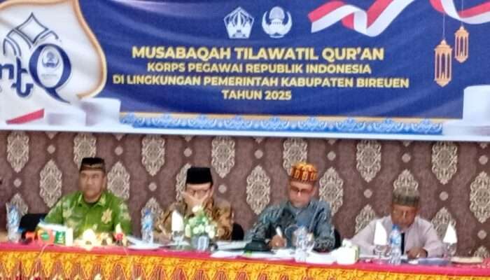 Pemkab Bireuen Selenggarakan MTQ Korpri 2025: Menguatkan Ukhuwah  Keislaman di Kalangan ASN