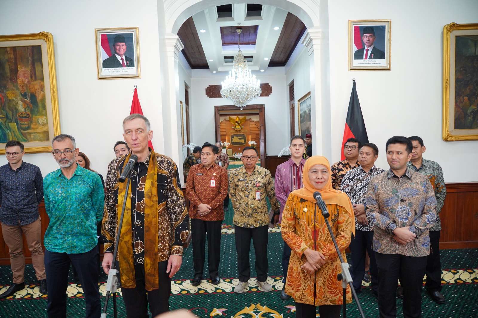 Team Europe Audiensi Gubernur Jawa Timur - Foto 5