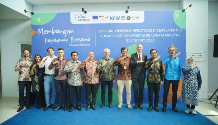 RSUB Resmikan Pusat Penyakit Infeksi Perkuat Kesiapsiagaan Serangan Pandemi di Jawa Timur Melalui Program Global Gateway