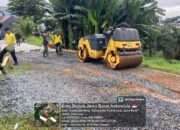 Akses Warga Kian Membaik, Jalan Gardenia Dikebut Satgas TMMD Kodim Depok