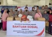 Mahasiswa PTIK Lemdiklat Polri Angkatan 83/WPS Salurkan Bantuan Sosial dan Penguatan Rohani Bagi Warga Terdampak Banjir di Peusangan