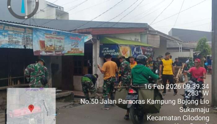 Infrastruktur Air Jadi Fokus, TMMD Depok Percepat Saluran Lingkungan