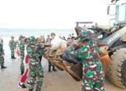 Karya Bakti Terpadu, Kodam IX/Udayana Gelar Aksi Serentak Bersama di Kedonganan-Kuta