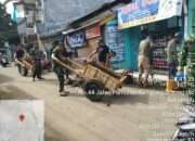 Saluran Air Udite 30×40 Cm Dikebut Satgas TMMD Kodim Depok