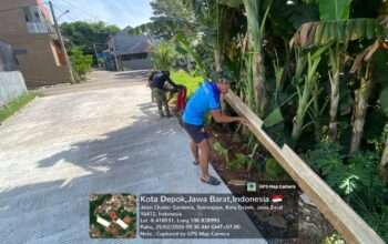 Sinergi 170 Personel, Pengerasan Jalan Tirtajaya Tembus 73 Persen