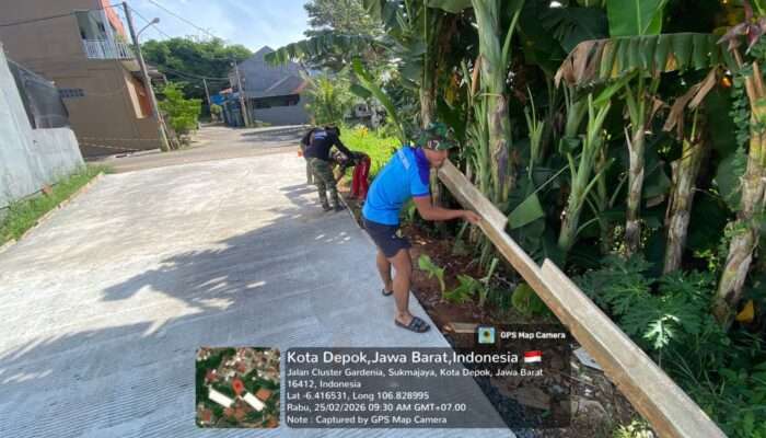 Sinergi 170 Personel, Pengerasan Jalan Tirtajaya Tembus 73 Persen