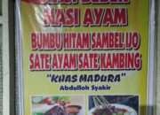 Warung Nasi Bebek Abd Syakir Khas Madura: Cita Rasa Tiada Tanding Berlokasi Kotabaru Kalimantan Selatan