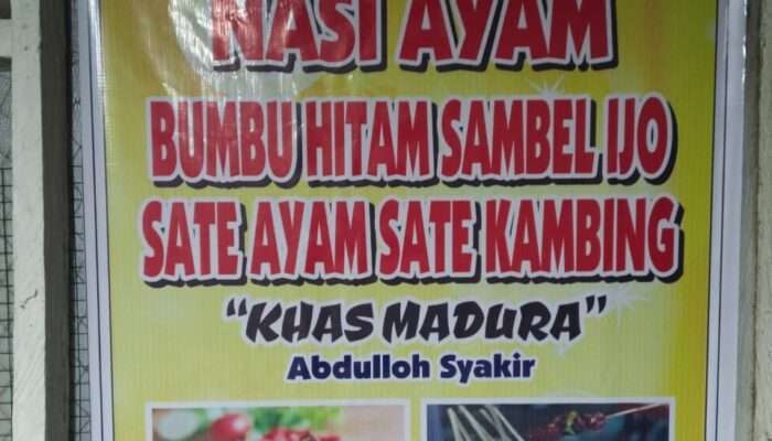 Warung Nasi Bebek Abd Syakir Khas Madura: Cita Rasa Tiada Tanding Berlokasi Kotabaru Kalimantan Selatan