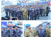 Pangkoarmada II Sambut Kepulangan KRI Sultan Iskandar Muda-367 dari Misi UNIFIL Lebanon