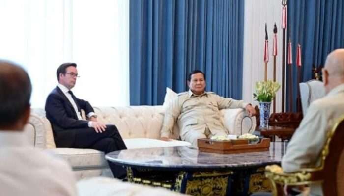 Presiden Prabowo Terima Kunjungan Dirut Garuda dan Perwakilan Embraer Meminta Dorong Adaptasi Teknologi Global Industri Penerbangan Nasional