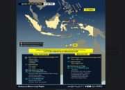 BMKG Menghimbau Masyarakat di Minta Waspada Hujan Lebat pada 15 – 21 Februari karena Monsun Asia