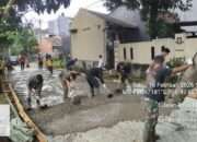 Akses Warga Makin Lancar, TMMD Depok Targetkan Jalan Tuntas Tepat Waktu