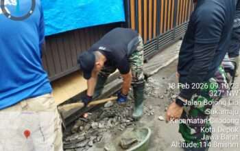 H+8 TMMD 127, Drainase Bojong Lio Capai 35,90 Persen