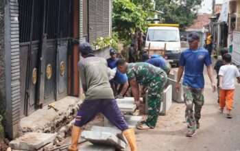 Drainase 200 Meter Capai 64 Persen, Danki Satgas TMMD: Upaya Nyata Cegah Genangan di Sukamaju