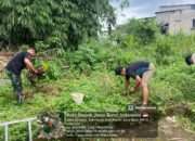 TNI, Pemda, dan Warga Bersatu Bersihkan Lingkungan di Sukmajaya