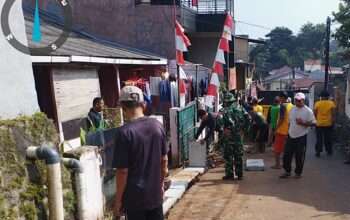 Cuaca Cerah, Progres Melesat: TMMD Kebbut Drainase di Cilodong