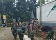 Satgas TMMD Kodim 0508/Depok Selesaikan Drainase 200 Meter di Jalan Bojong Lio