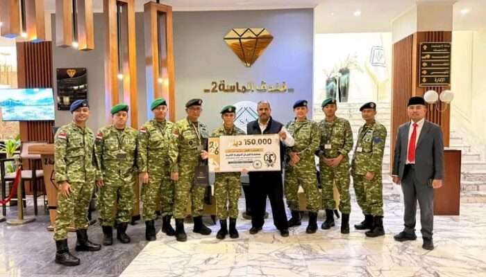 Prajurit Kodam IX/Udayana Raih Juara 1 MHQ Internasional Militer di Libya